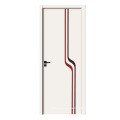 GO-A034 wood door design white primed veneer wood home interior door